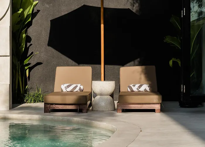 Villa Bold X Gold - Modern Tropical Pool
