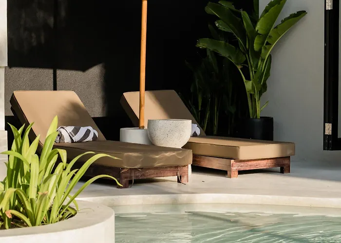 Bold X Gold - Modern Tropical Pool